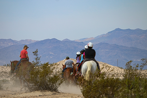 dry camping in the desert
